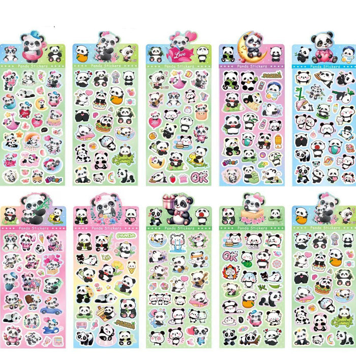 Wholesale Creative DIY Cute Cartoon Character Laser Stickers