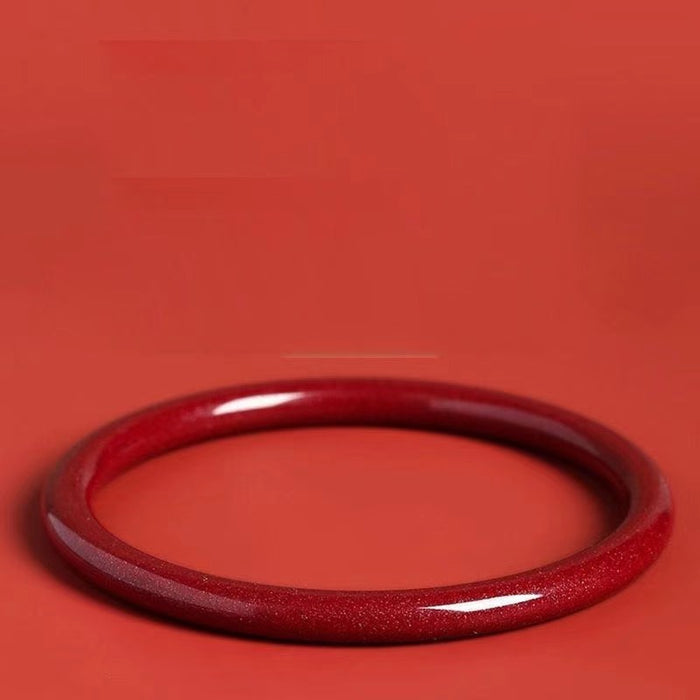 Wholesale Cinnabar Purple Gold Sand Ding Dang Bracelet Inner Heart Sutra Bracelet Noble Consort Bracelet Women's Gift