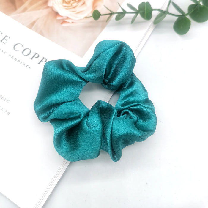 Wholesale Hair accessories: Solid color satin headband, retro and simple, large hair string