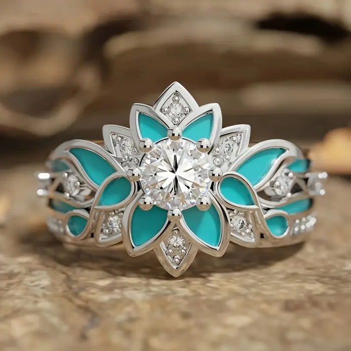 Wholesale Vintage minimalist dripping oil ring