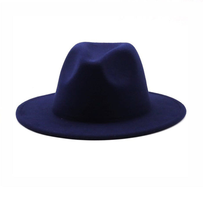 Wholesale Woolen top hat, retro light plate felt hat