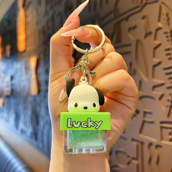 Wholesale PVC Cartoon Doll Keychain JDC-KC-MengXu011