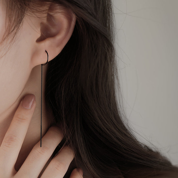 Wholesale Long earrings round face slimming earrings