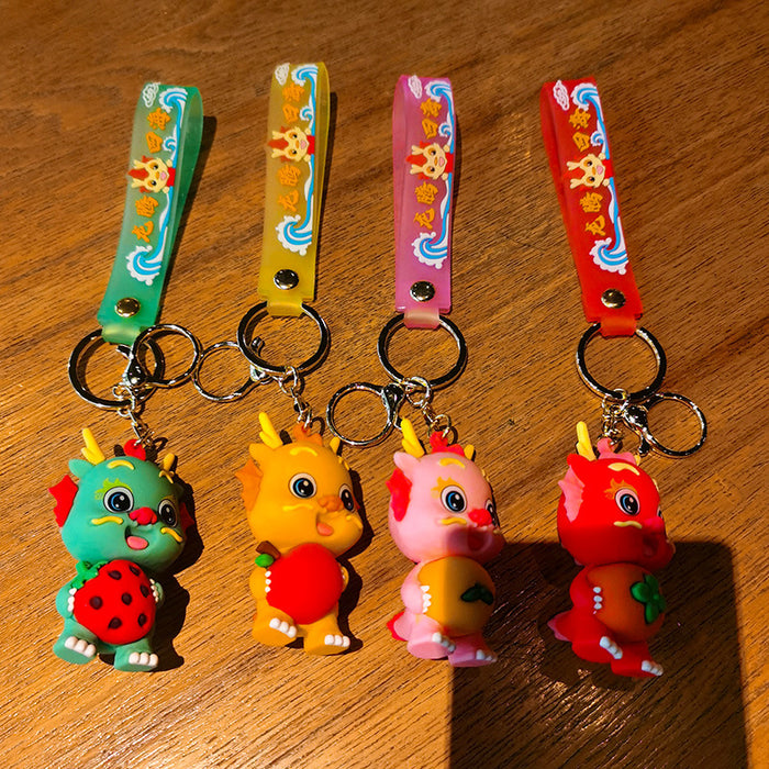 Wholesale Cartoon Doll 3D Rubber Keychain JDC-KC-Tingm067