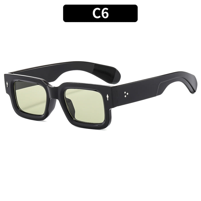 Wholesale Men' s Square Small Arrow Sunglasses for Sun Protection