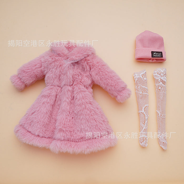 Wholesale Doll clothes plush suit clothes socks hat