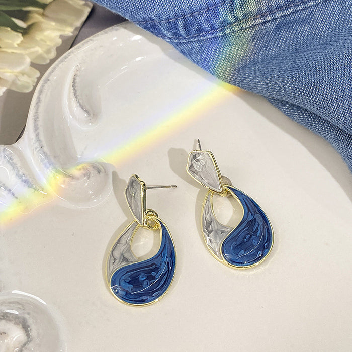 Wholesale Asymmetrical Pearl Earrings JDC-ES-Guany014
