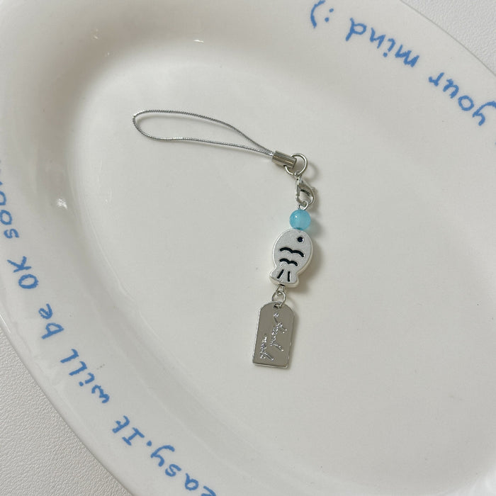 Wholesale Mobile phone chain bead small pendant camera chain niche