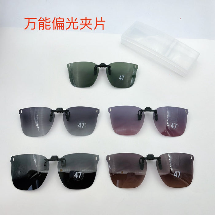 Wholesale Sunglasses Clip Ultra Light Driving Sunglasses HD Polarized Lens Sunshade Glasses