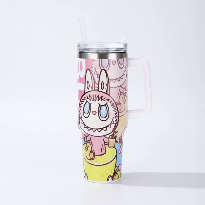 Wholesale 40oz tumbler ice bullies cup 304 stainless steel car cup with straw