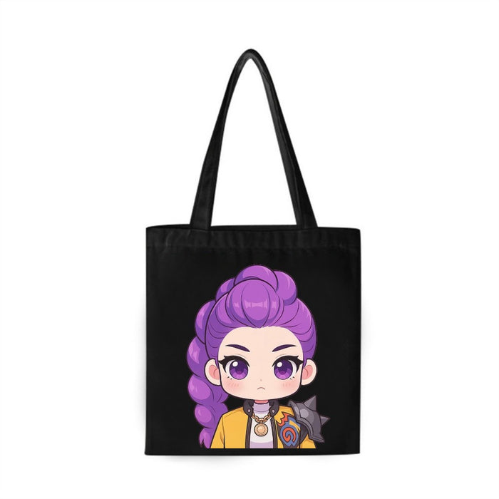 Wholesale KPOP Anime-themed printed canvas shoulder bag