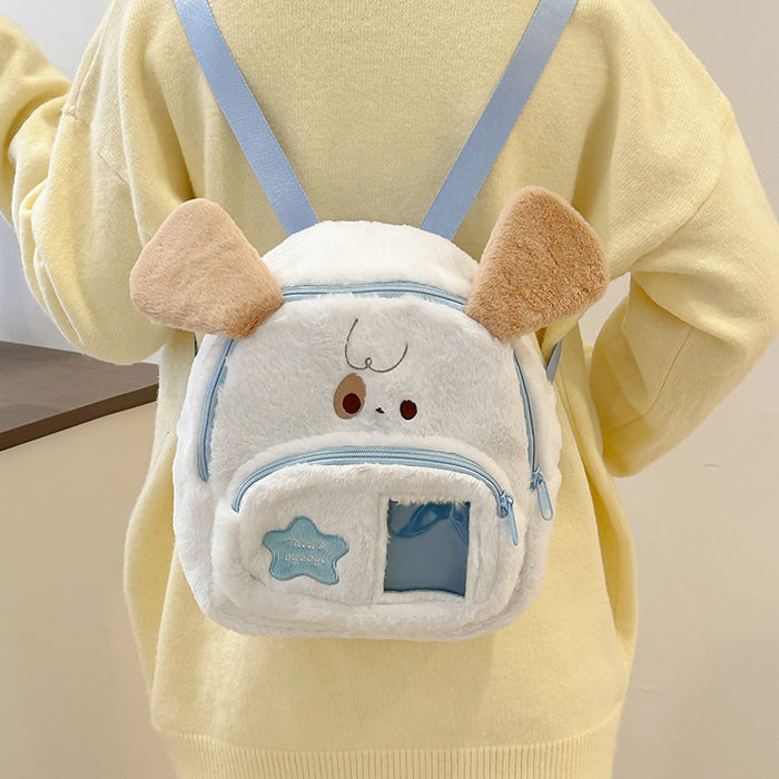 Wholesale Cute cartoon plush backpack bags for girls