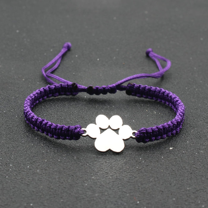 Wholesale Hand Woven Adjustable Bear Claw Bracelet JDC-BT-SX004