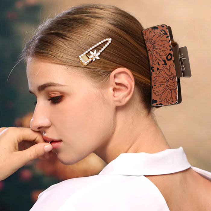 Wholesale multi-color orange Black Hair Clips