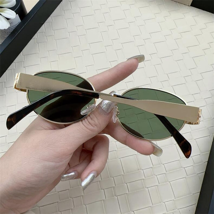 Wholesale Sunglasses Oval Retro Style Small Frame Fashion Sunglasses