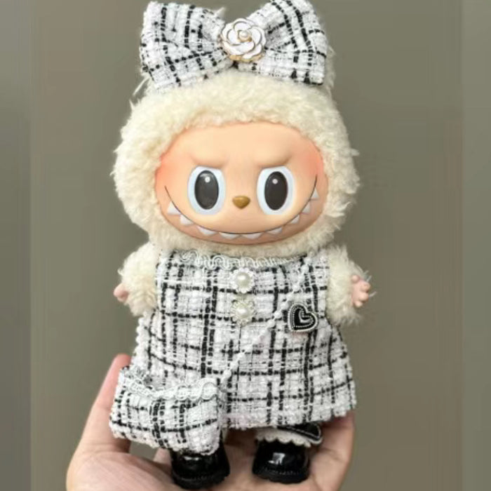 Wholesale 17cm Doll Cute Dress-Up Casual Suit Skirt Clothes