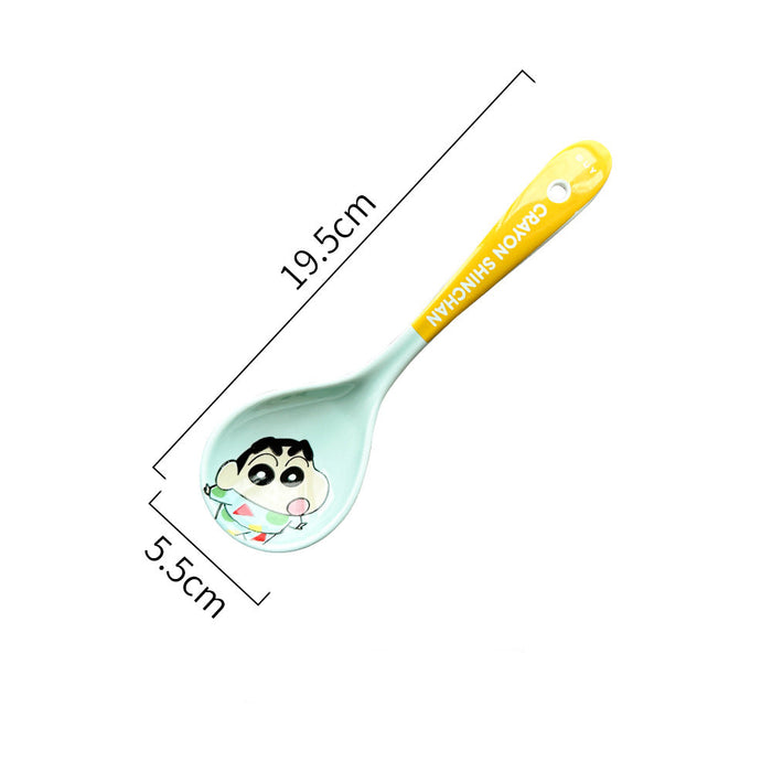 Wholesale Cute cartoon household ceramic spoon