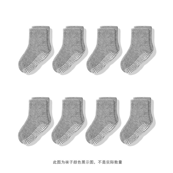 Wholesale Cotton baby anti slip socks, soft and comfortable, children's floor socks