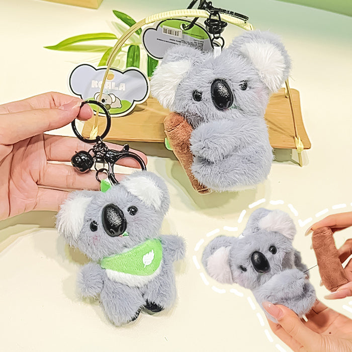 Wholesale cute koala plush Keychains pendant