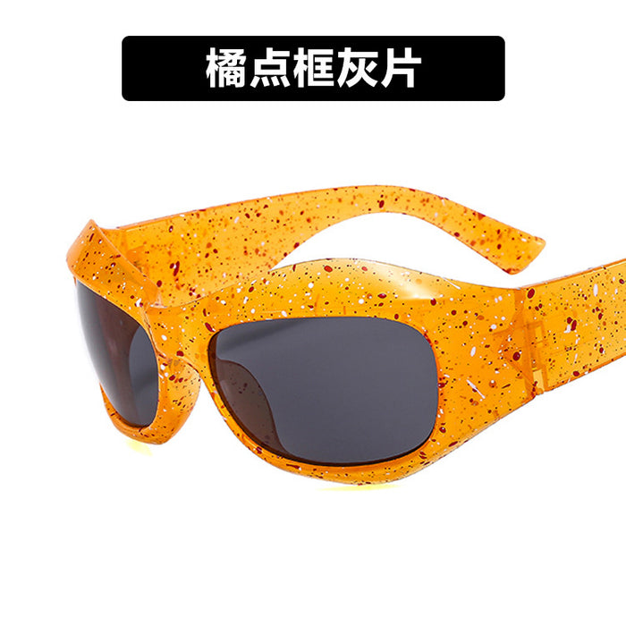 Wholesale Alien curved technology sunglasses trendy sunglasses sunglasses sunglasses