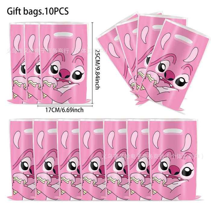 Wholesale Powder Stiffy Party Gift Bag Pearl Film Candy Bag Hand Back Gift Bag Decoration Birthday Party Supplies