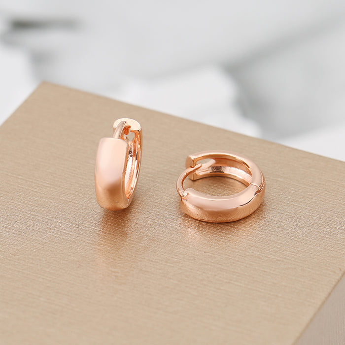 Wholesale  Glossy U-Shaped Plain Hoop Earrings Are AccessibleEarrings