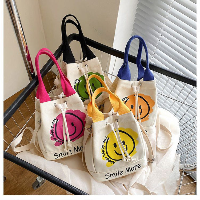 Wholesale Printed Large Capacity Simple Student Shoulder Bag