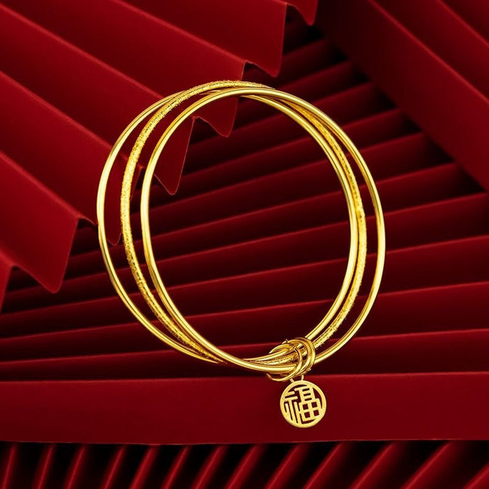 Wholesale Imitation gold bracelet for women, imitation gold color bracelet, slim and simple design