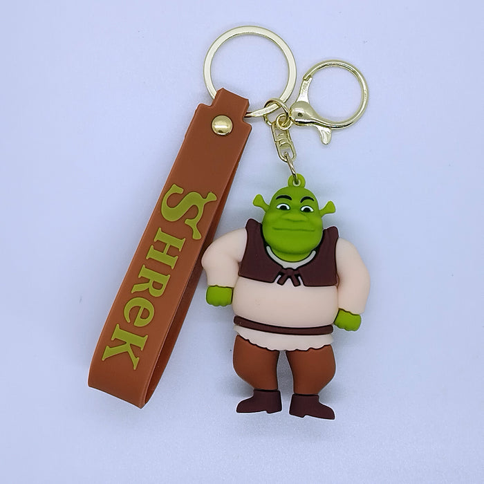 Wholesale Creative cartoon monster doll keychain pendant bag car keychain accessories