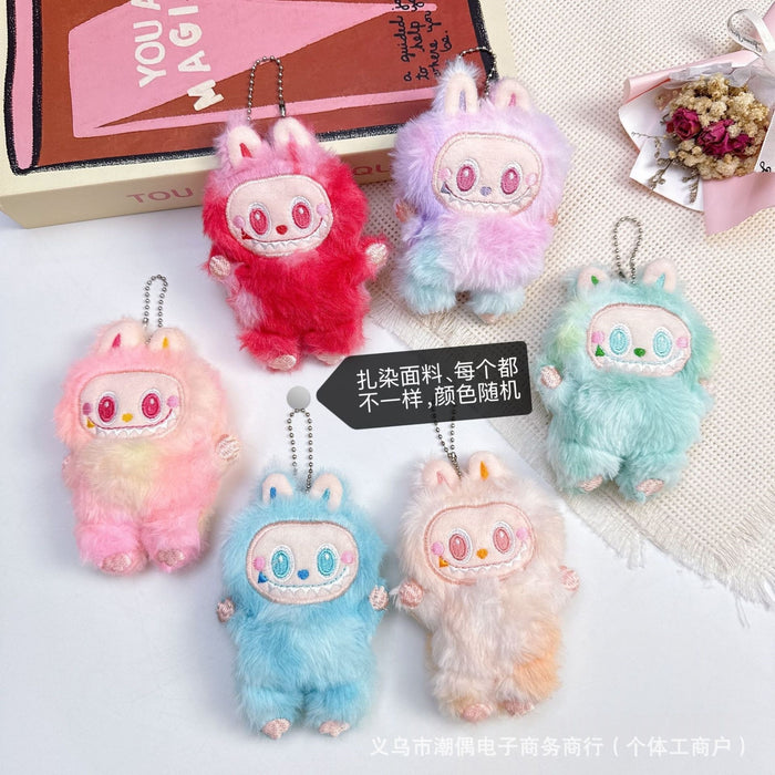 Wholesale Squeaky Plush Doll  Pendant Doll Keychain Girl Cartoon
