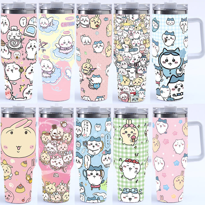 Wholesale Printed Cartoon Stainless Steel  Thermos ice bullies cup