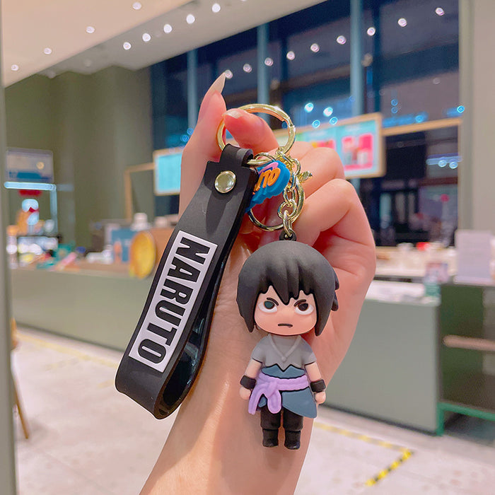 Wholesale Cartoon Silicone Doll Keychain JDC-KC-MingT118