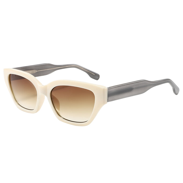 Wholesale Sunglasses Trendy Street Photography Versatile Sunglasses Ink Color Cat Eye Sunglasses