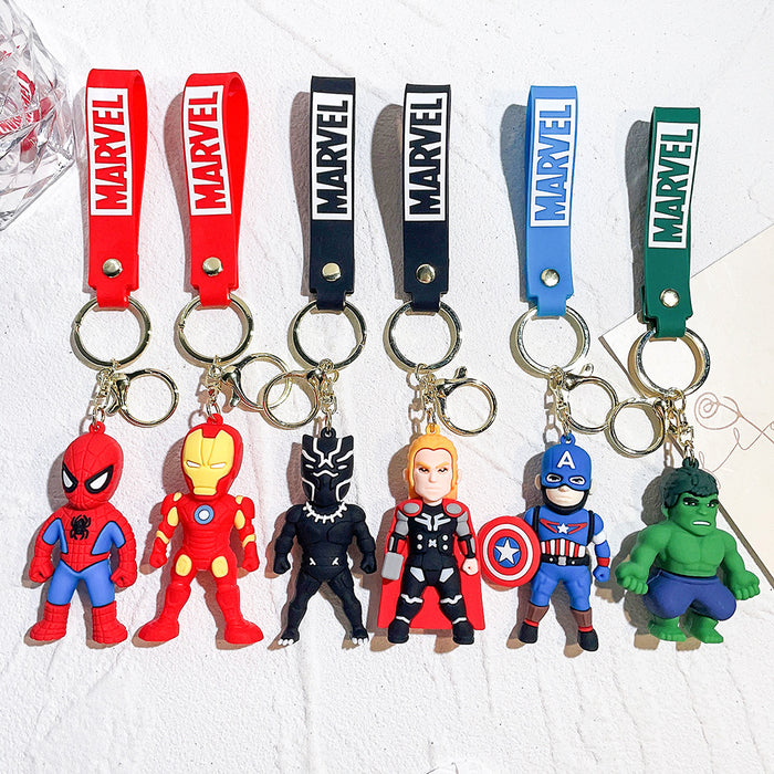 Wholesale Cartoon Avengers Marvel Keychains JDC-KC-QiChao002