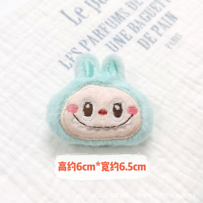 Wholesale Cute Cartoon Plush Rabbit Plush Pendant  Brooch Shoe Clothing Hair Accessory Bag Accessory