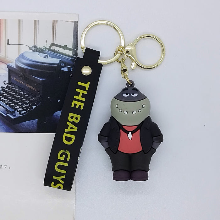 Wholesale cartoon villain alliance key chain pendant bag car key chain accessories gift