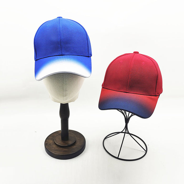 Wholesale Gradient baseball cap, outdoor sunshade hat, sun protection hat