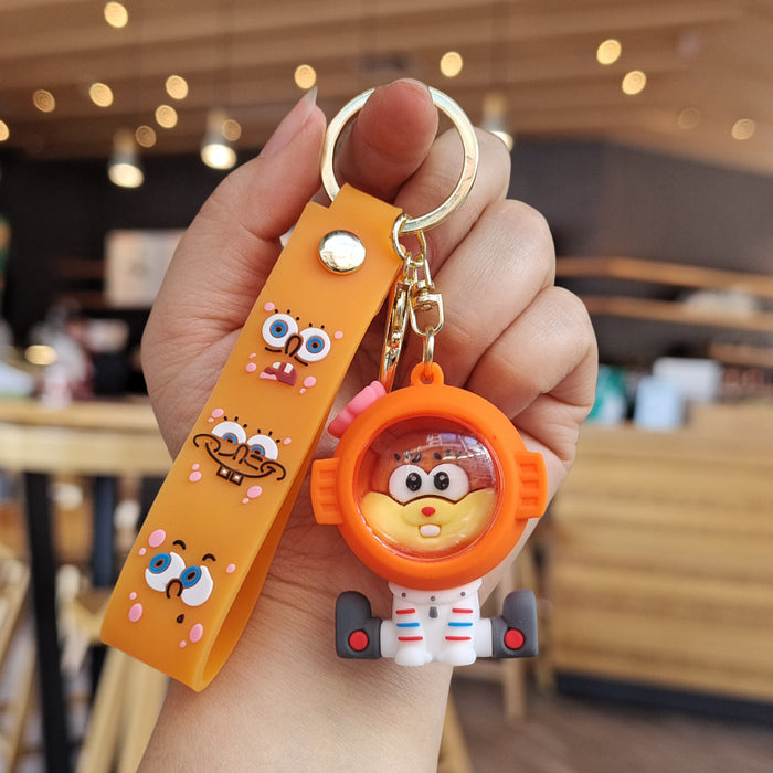 Wholesale Cartoon Silicone Doll Keychain JDC-KC-ZhuoRan024