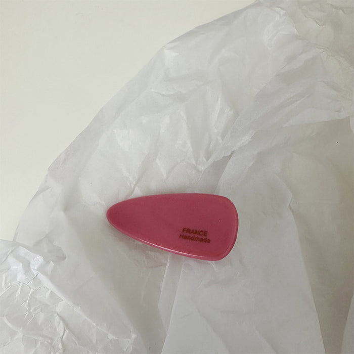 Wholesale Elliptical hair clip with side bangs, simple and elegant headband clip