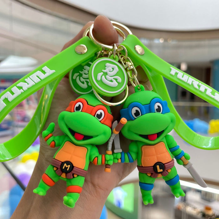 Wholesale 3D Cartoon Cute PVC Keychain Bag Pendant Car Keychain Doll Pendant Wholesale