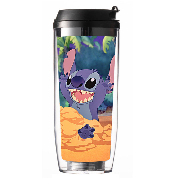 Wholesale Plastic Cartoon Printed Straw Cup JDC-CUP-WuDuomei001