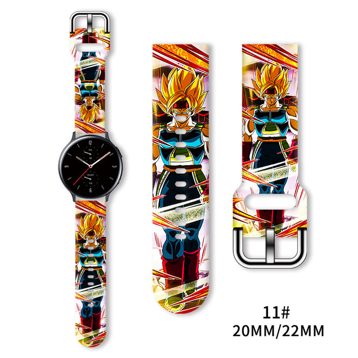 Wholesale Printed Tpu Watch Strap Wrist Strap JDC-WD-NuoQi070
