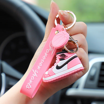 Wholesale Chic Slipper Keychain Metal Keyring Bag Charm MOQ≥2