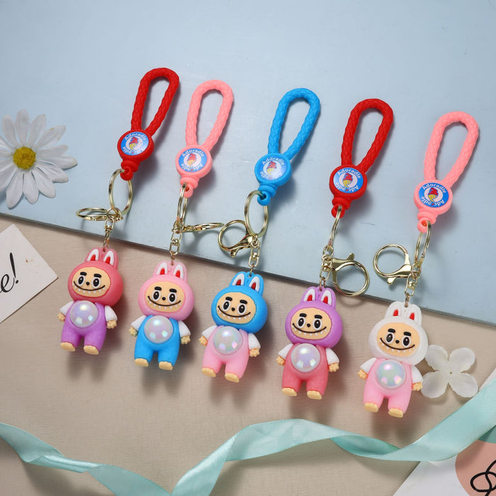 Wholesale  Random Keychain Blind Box Pendant  Creative Cute Gift Small Doll Couple Bag Pendant Series