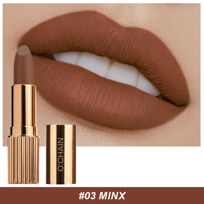 Wholesale Velvet matte mouth, red matte finish, non fading, waterproof, long-lasting, non stick cup lipstick