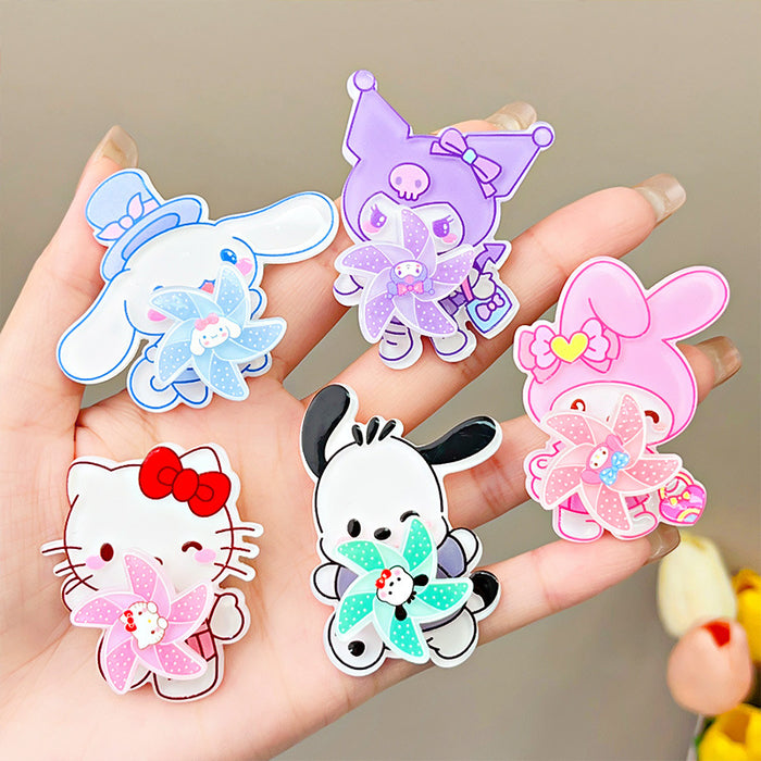 Wholesale Acrylic Cartoon Children Hair Clip JDC-HC-HengX011