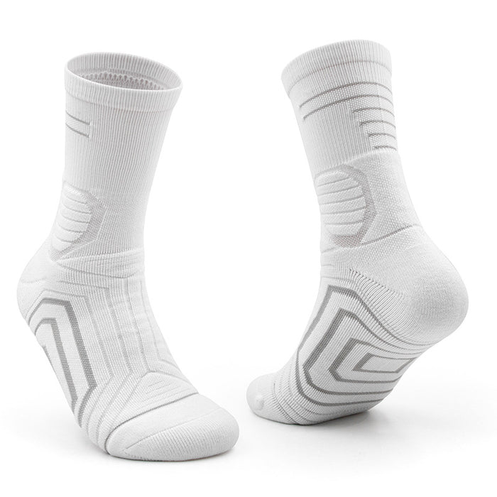 Wholesale Middle tube football socks, children's anti slip socks, thickened towel bottom sports socks, looped socks