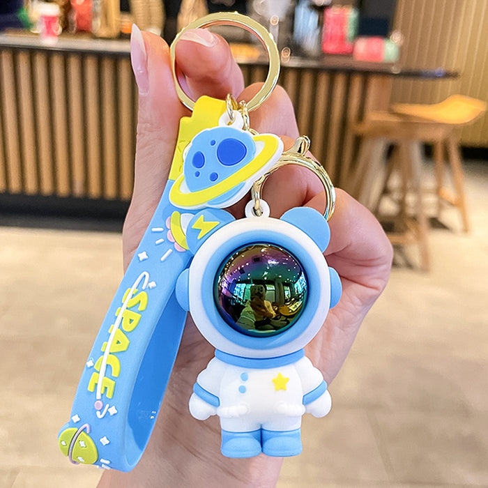 Wholesale   bear keychain female couple schoolbag pendant  car key chain