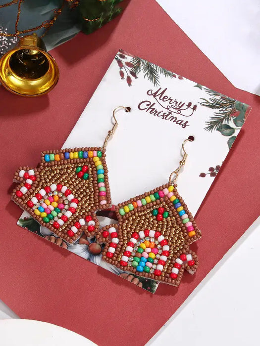 Wholesale Christmas tree  earrings  jewelry