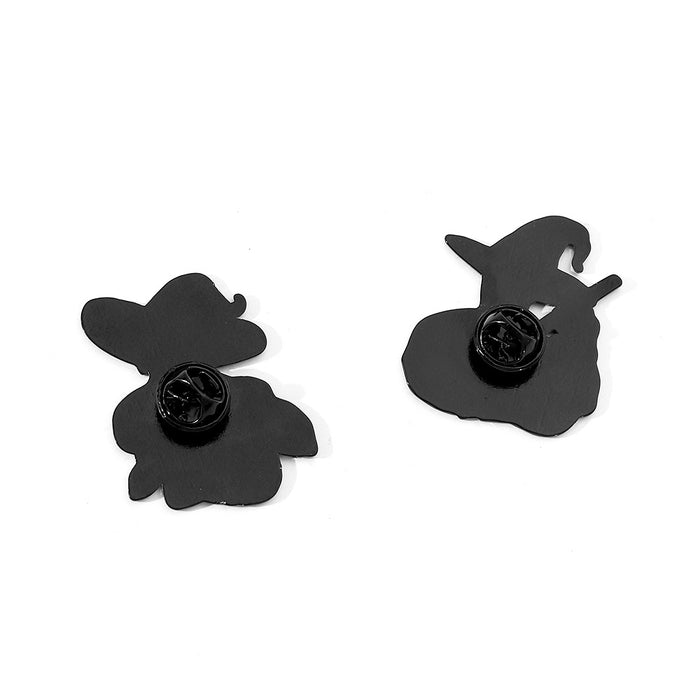 Wholesale  Funny Cartoon Magic Hat Movie Character Venom Metal Badge Accessories Pin